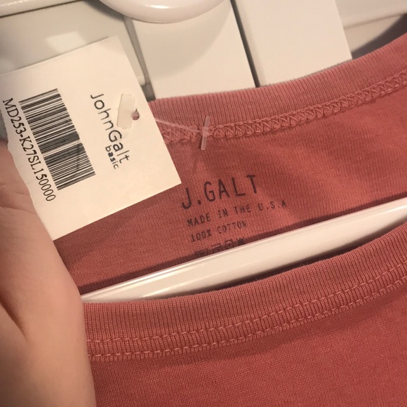 NWT J Galt/Brandy Rose (Pink) Colored Tank - Picture 3 of 3